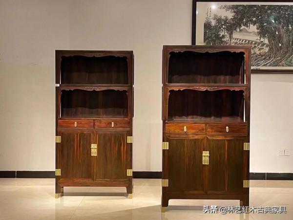 大紅酸枝明式書房佈局