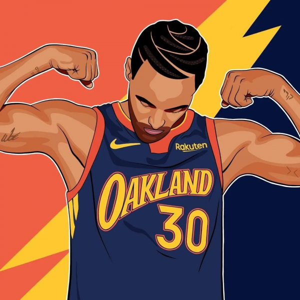 NBA頭像丨動漫風格籃球頭像