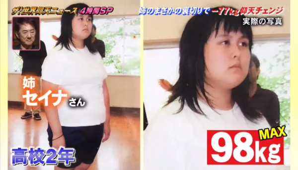 親姐妹互相背叛,日本混血胖妹怒減77kg,這種減肥方式可以學起來 親姐妹互相背叛,日本混血胖妹怒減77kg,這種減肥方式可以學起來