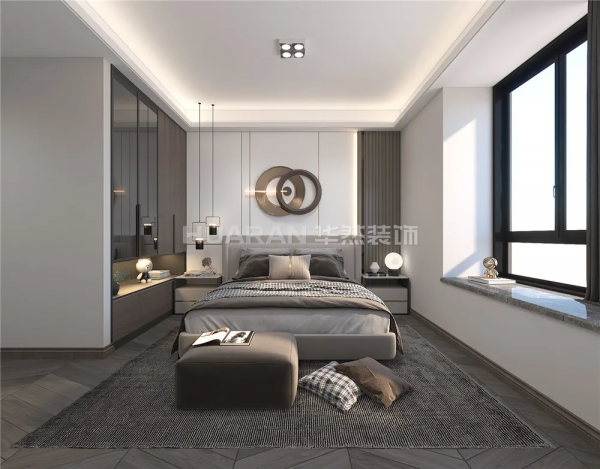 152㎡現代四居，簡約大氣的家，點亮格調的生活