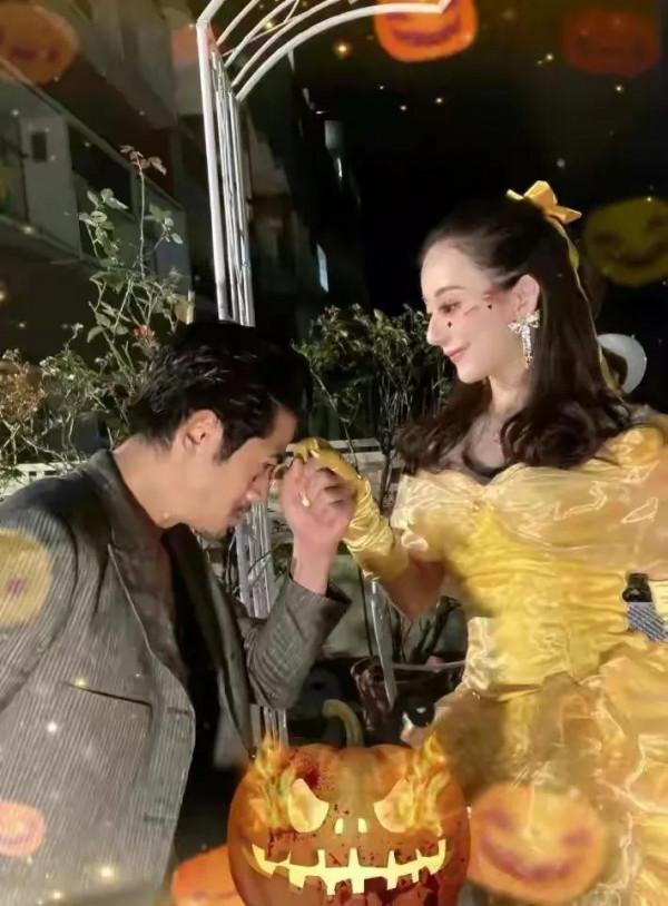 章子怡一家過萬聖節！小蘋果高顏值豔壓後媽，郭富城把方媛寵上天