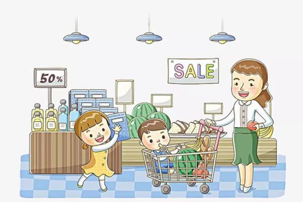 每日親子英語（五）：一起去超市購物吧