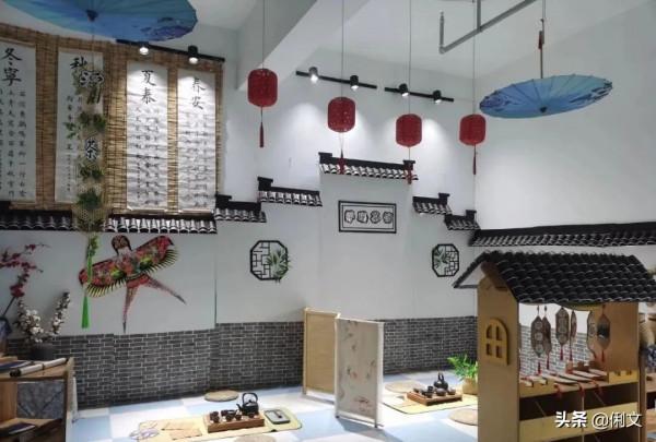 幼兒園新中式環創合集，充滿了江南水鄉的儀式感，孩子們最喜歡了
