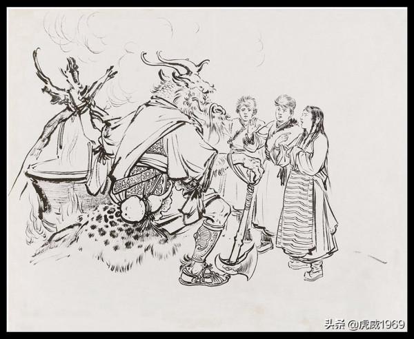 近年現身拍賣會的劉繼卣插圖原稿（一）