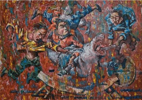 湖北40歲農民畫家一幅畫賣130萬，當初喊他“廢物”的人都改口了