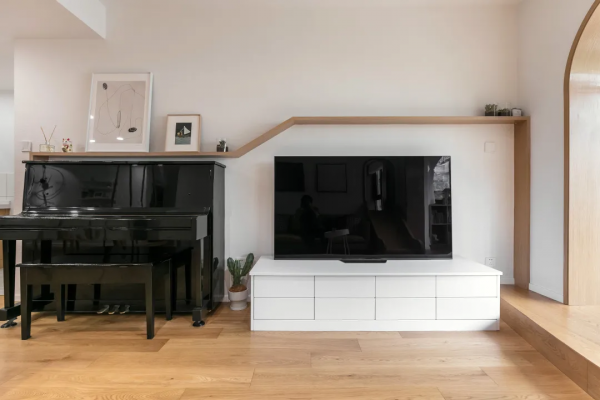 110㎡現代北歐風格新房裝修，把遊樂場搬回家