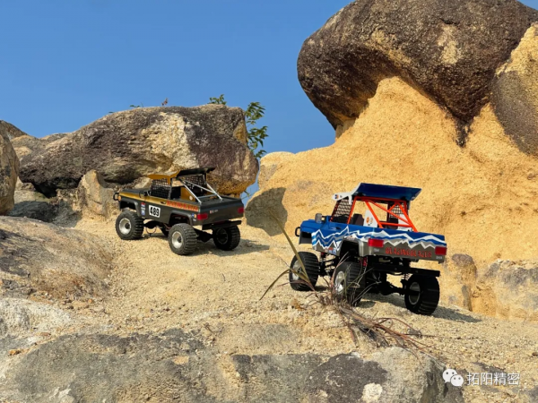 百變動力推出首款微型雙缸四衝程發動機遙控汽車模型