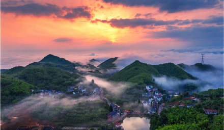 杭州這些山村淡妝濃抹皆是風景