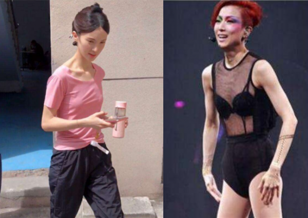 臉部凹陷如鬼，脖子青筋暴起，這些暴瘦的女星自己不害怕嗎？