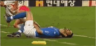 韓國體育骯髒瞬間