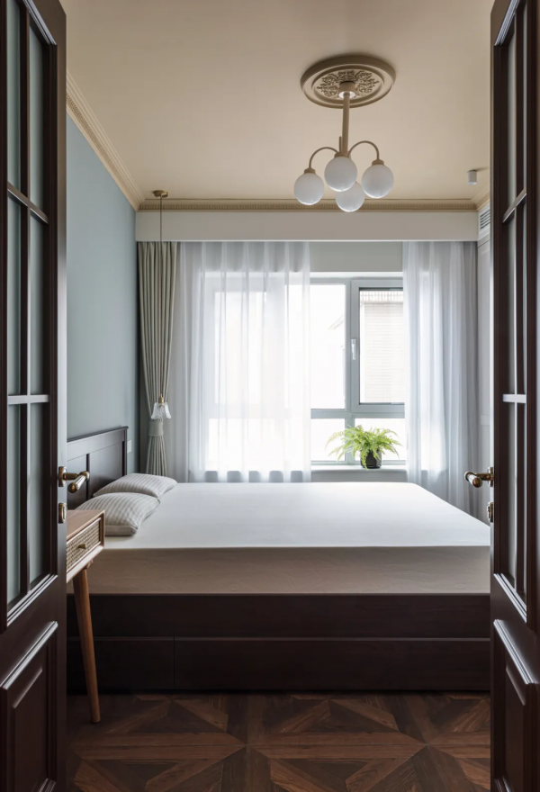 56㎡復古法式風格小戶型公寓裝修，浪漫生活體驗