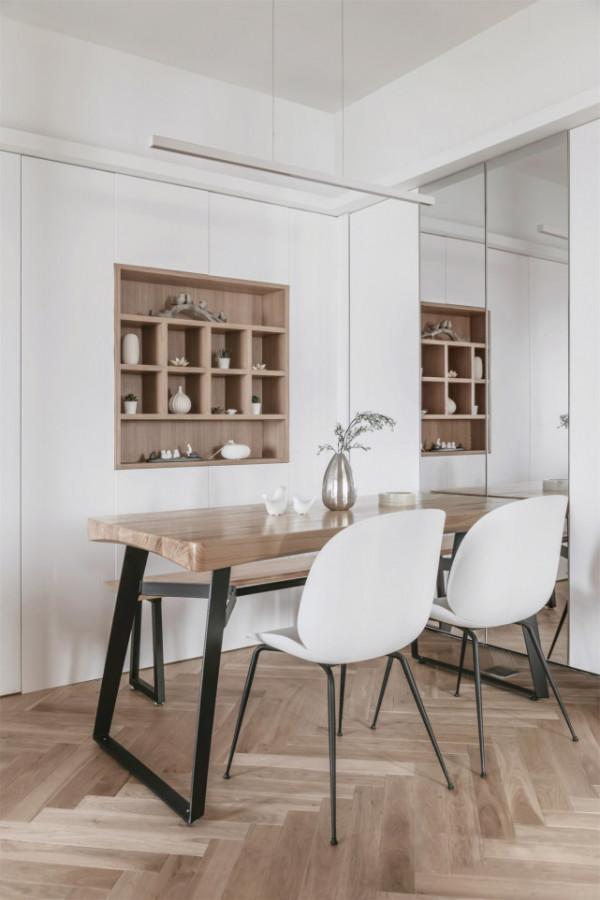 這個89平二居室領略不俗風采典雅又富有禪意的日式家居