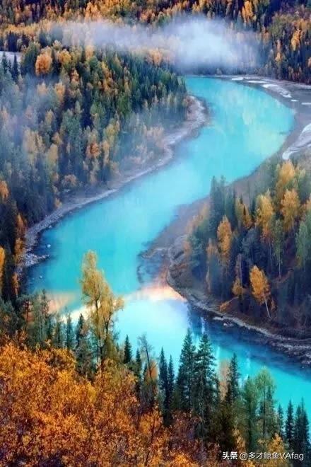 美麗的新疆喀納斯