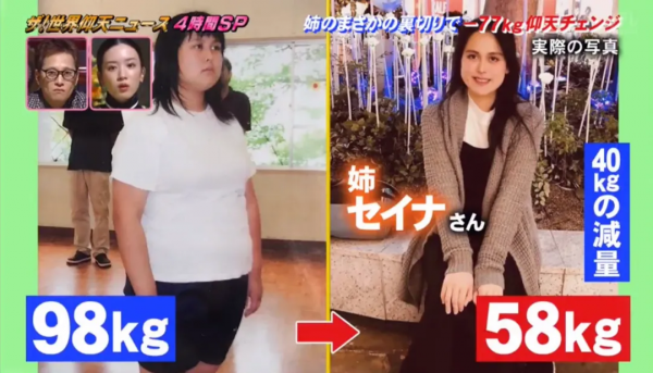 親姐妹互相背叛,日本混血胖妹怒減77kg,這種減肥方式可以學起來 親姐妹互相背叛,日本混血胖妹怒減77kg,這種減肥方式可以學起來