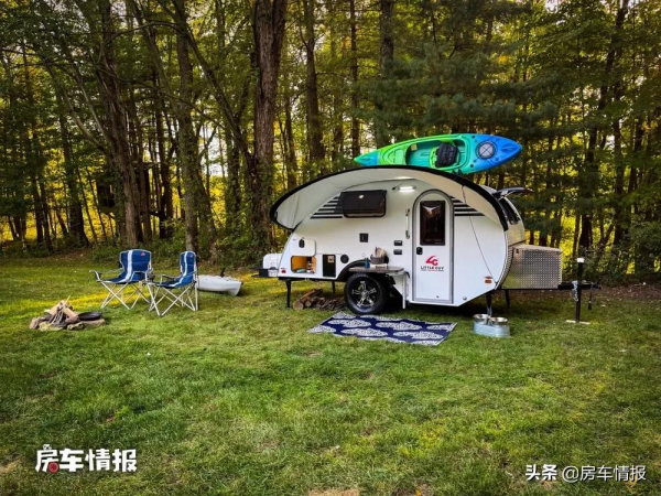 房車圈也內卷？車身小巧僅0.8噸能睡一家三口，車外能擺攤燒烤