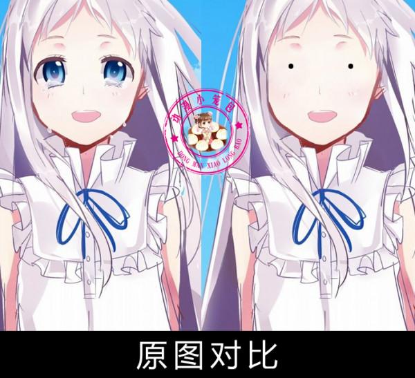 笑噴飯，當動漫女神變成綠豆眼