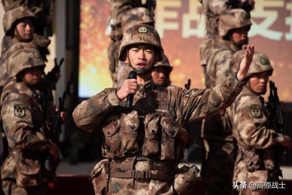 軍歌嘹亮！高原軍營展開主題歌詠比賽