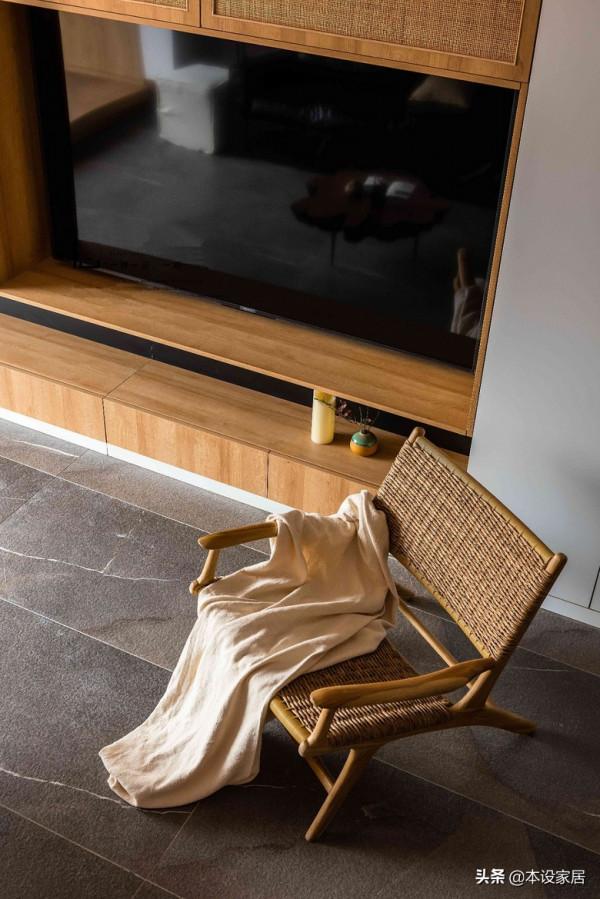 80後大叔很有遠見，103㎡新房果斷選擇原木風，素雅耐看有品位