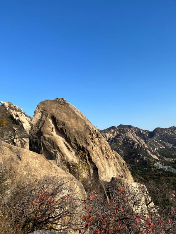 父子徒步登山遊記-北京鳳凰嶺
