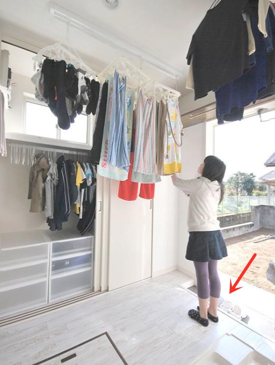 日本裝修這太講究了,洗衣房門口也做迷你下沉區,好處多多 日本裝修這太講究了,洗衣房門口也做迷你下沉區,好處多多