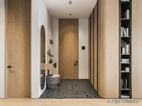 92㎡ 一室一廳，木飾面這樣用才高階