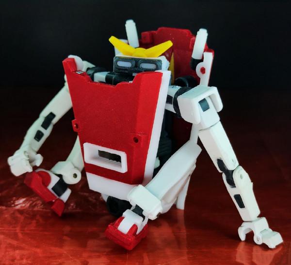 趣味改造,3D印表機動戰士高達盾達模型 趣味改造,3D印表機動戰士高達盾達模型