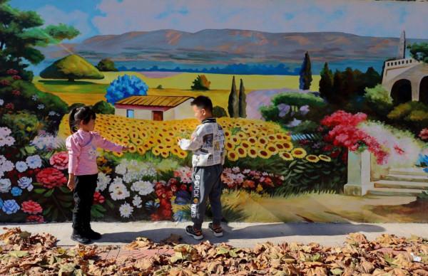 組圖|3D彩繪美鄉村 體驗鄉愁畫中游 組圖|3D彩繪美鄉村 體驗鄉愁畫中游