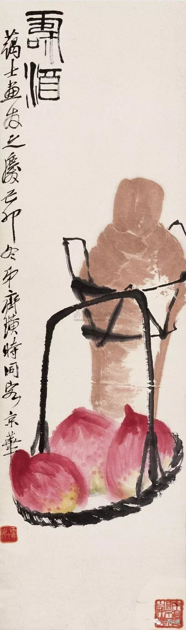 齊白石一生中最貴的畫，送給老蔣的這一幅價值四個多億