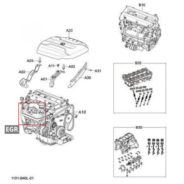 北京BJ40廢氣再迴圈出現故障，EGR發動機故障燈亮怎麼解決？