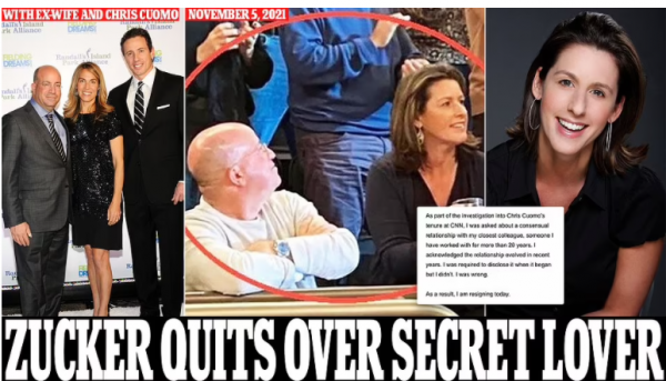 CNN執行長56歲的查克爾(Jeff Zucker)今天早上突然宣佈辭職