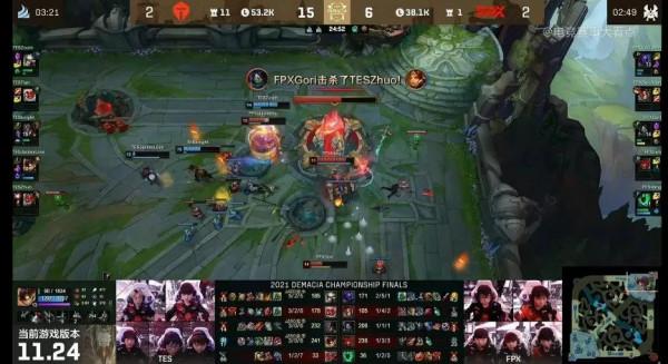 TES完成讓二追三的壯舉，FPX很難受啊！翔掌門難受啊