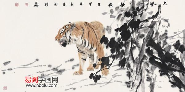 葛新華 擅長畫虎的畫家 畫出了王者之風