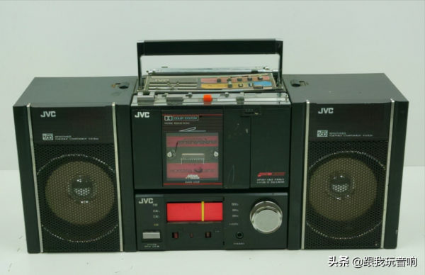 JVC PC-RM100JW盒式錄音機 收音機擴音器 可拆卸行動式組合音響系統 JVC PC-RM100JW盒式錄音機 收音機擴音器 可拆卸行動式組合音響系統