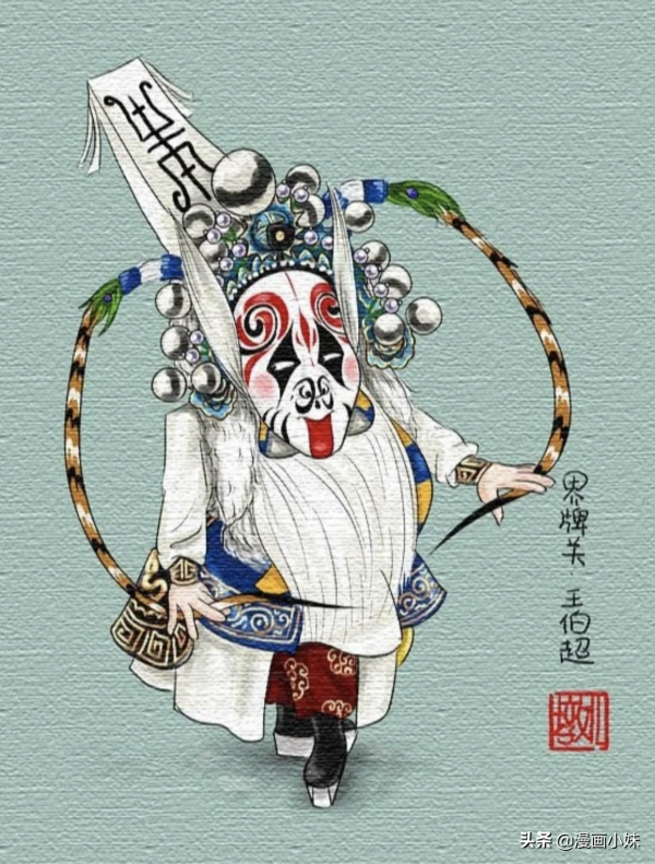 插畫 &vert; 京劇漫畫系列（一）