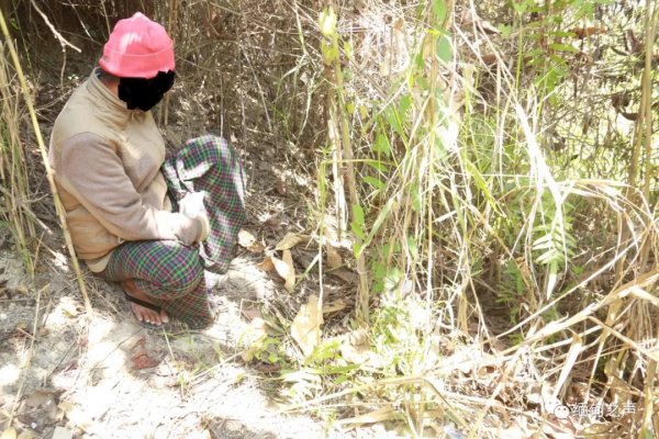 緬印邊境山區毒品氾濫，吸毒用具隨處可見