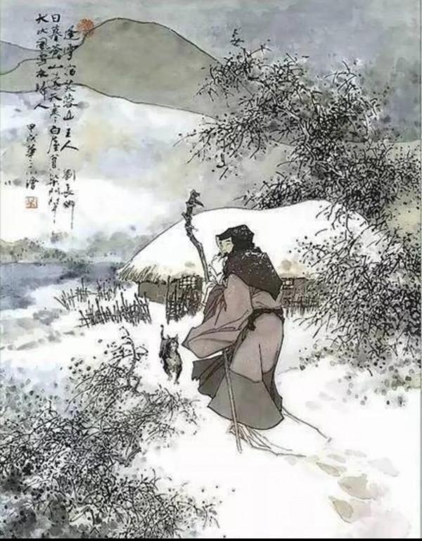 入冬了一起品賞品賞關於雪夜的古詩