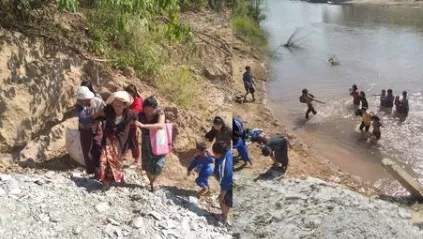 緬甸克倫民族聯盟武裝前線高層對外回應,上級已下達開火命令 緬甸克倫民族聯盟武裝前線高層對外回應,上級已下達開火命令