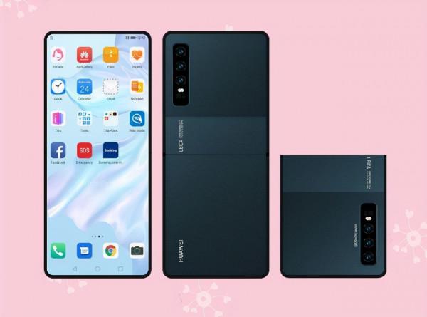 華為翻蓋摺疊屏手機曝光,後置雙攝,外屏很大? 華為翻蓋摺疊屏手機曝光,後置雙攝,外屏很大?