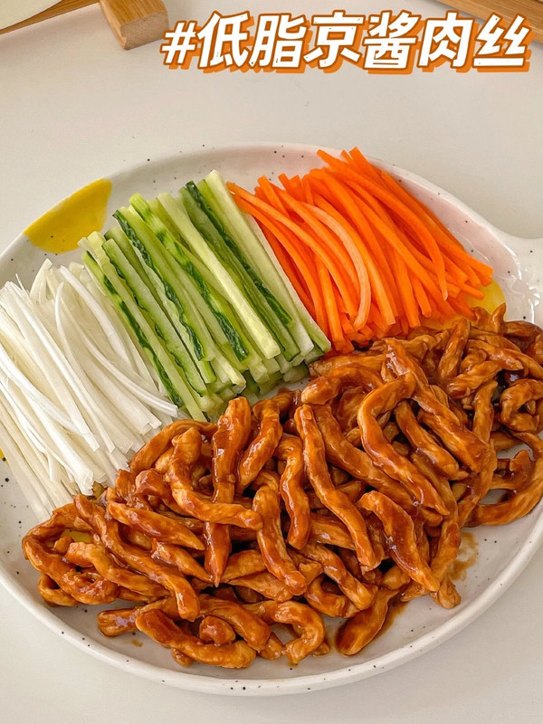 低脂雞胸肉京醬肉絲，一道能吃下三碗飯的神奇美食
