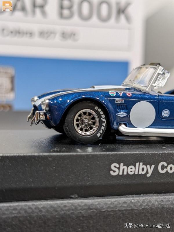 KYOSHO MINI CAR &amp; BOOK Shelby Cobra 靜態車模