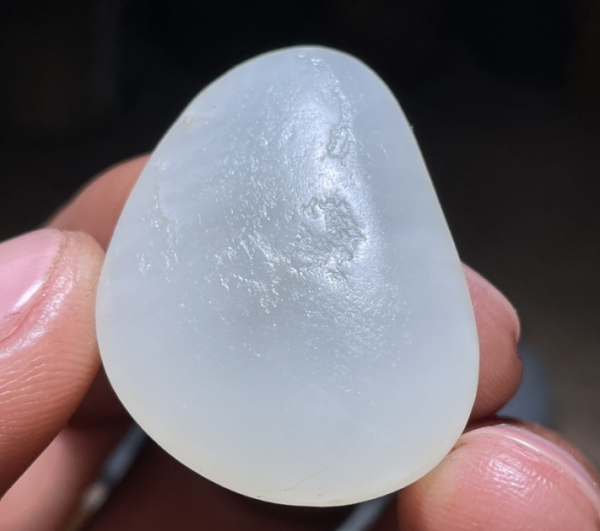 真皮籽料，水透的料子