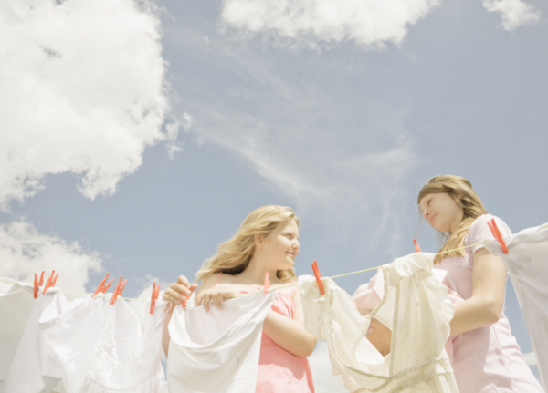 太陽光曬出來的衣服真的好？想要健康衛生還是買臺洗烘一體機吧