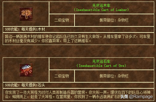 英雄無敵3二級寶物價值簡評