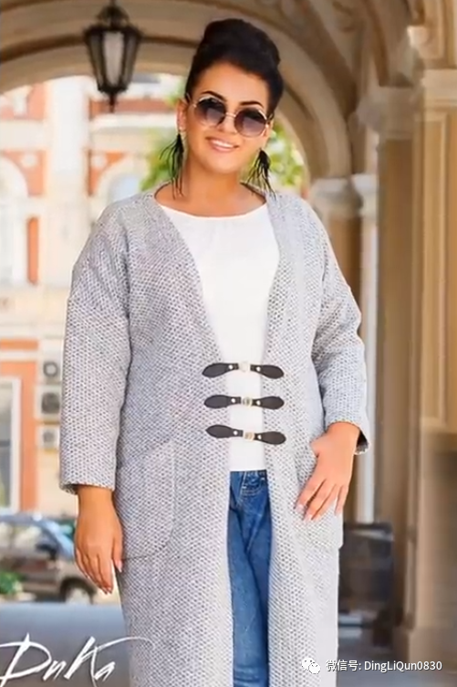 「針織作品」60款時尚流行的中長款開衫（尋找靈感）