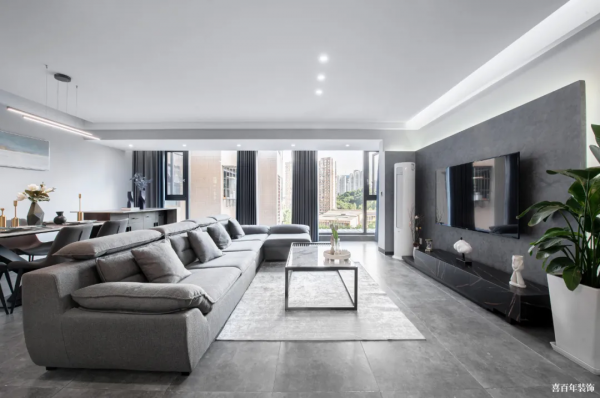 人類高質量的單身!102㎡高階灰超爽一人居 人類高質量的單身!102㎡高階灰超爽一人居