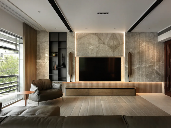 石材家裝 | 輕奢個性豪宅，大理石展現優雅底蘊