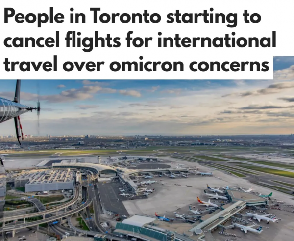 多倫多機場被擠爆：一片混亂！恐排隊幾個小時！旅行難了