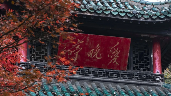 暮秋至，在詩詞中感受紅葉之美