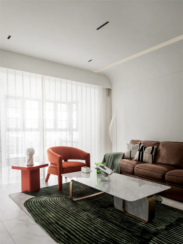 145㎡現代北歐風格新房裝修，溫柔三居室