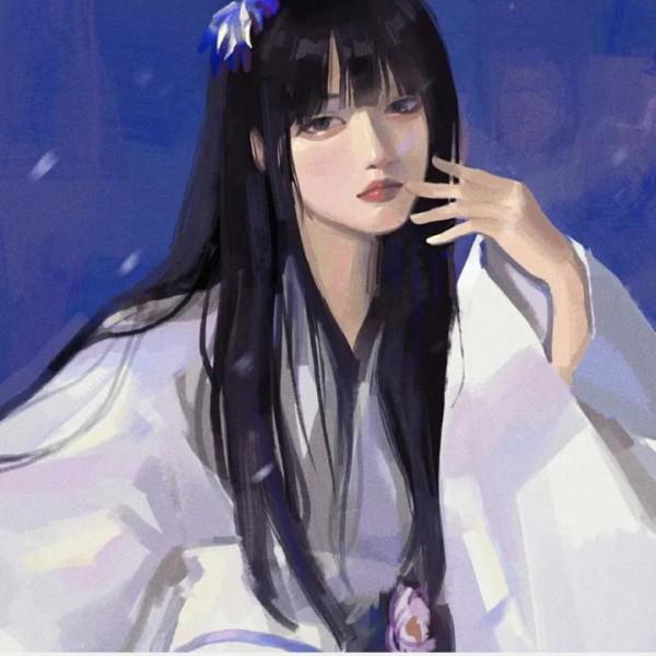 溫柔ins個性動漫女頭像